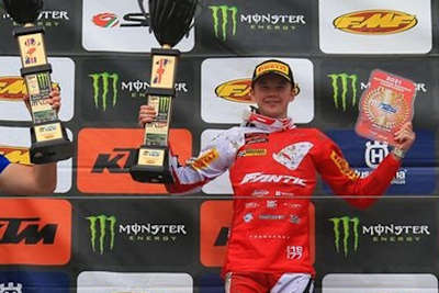 Håkon Østerhagen dominierte die diesjährige EMX125 Europameisterschaft