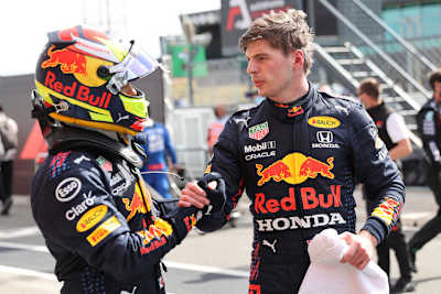 Sergio Pérez und Max Verstappen