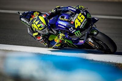 Valentino Rossi ist noch auf Grip-Suche