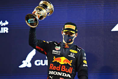Max Verstappen in Bahrain