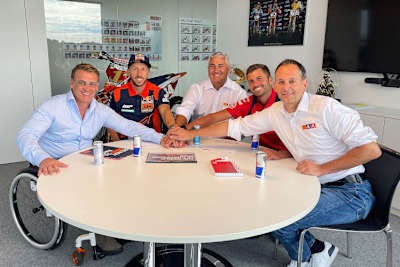 Pit Beirer, Tony Cairoli, Claudio und Davide De Carli sowie Robert Jonas