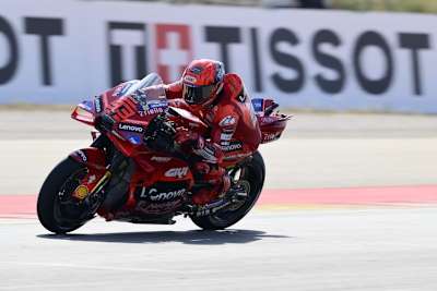 Marc Marquez ist auch beim Aragon-Test in einer eigenen Liga unterwegs