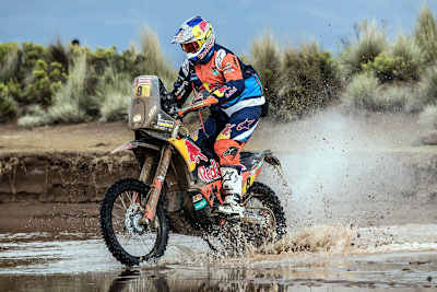 Toby Price beendete die siebte Etappe auf dem vierten Platz