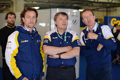 Die BMW-Verantwortlichen Buzzoni, Landerl und Fischer (v.l.)