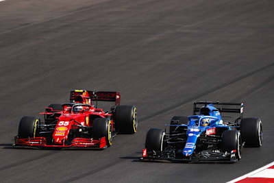 Fernando Alonso und Carlos Sainz