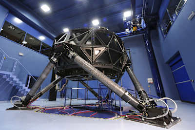 Wie aus einem Science-Fiction-Film: Der Simulator von Ferrari