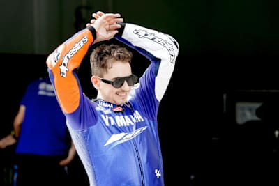 Jorge Lorenzo ist wieder ein Yamaha-Pilot