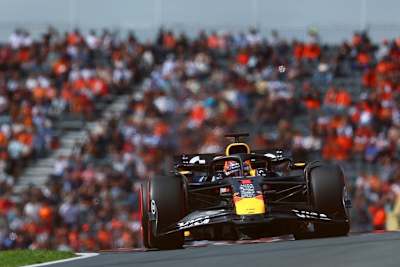 Max Verstappen in Zandvoort