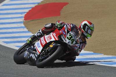 Davide Giugliano leistete sich einige Fehler