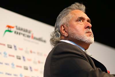 Vijay Mallya bei der Präsentation des Force India im vergangenen Winter