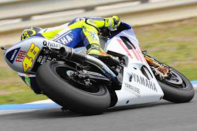 Valentino Rossi in Jerez