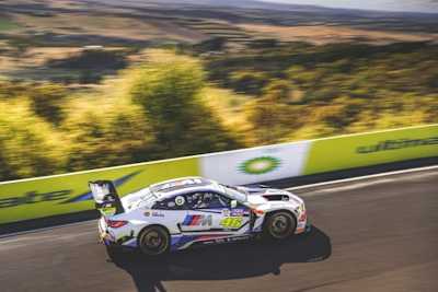 Klar zu erkennen: Die Nummer 46 auf dem BMW M4 GT3 von Valentino Rossi