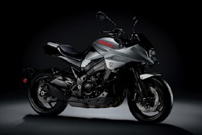 Retro-Design und neue Technik verspricht Suzuki für die Katana