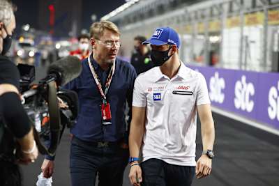 Mika Häkkinen und Mick Schumacher