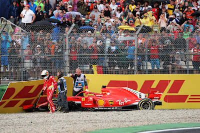 Sebastian Vettel in Hockenheim 2018