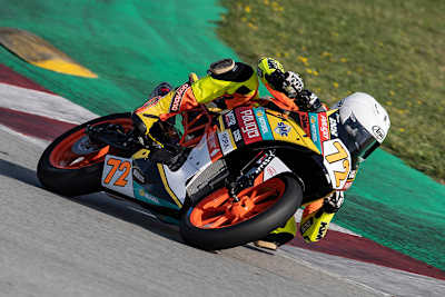 Victor Steeman auf dem Catalunya-Circuit