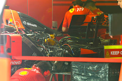 Der 2019er Ferrari-Motor