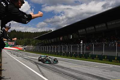 Lewis Hamilton war im Österreich-GP schnell unterwegs