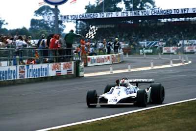 Erster Williams-Sieger in der Formel 1: Clay Regazzoni 1979 in Silverstone