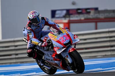 Enea Bastianini am Montag in Jerez