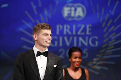 Max Verstappen: Von der FIA als Neuling des Jahres 2015 geehrt, nun bereits GP-Sieger