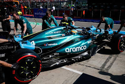 Für Fernando Alonso fiel das Qualifying in Imola kurz aus