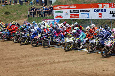 Gleich in drei Klassen gehen im GP in Straßbessenbach Gespanne an den Start