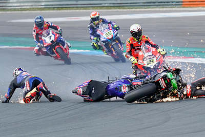 Der Crash in Assen: Ein Horrorszenario für jeden Rennfahrer