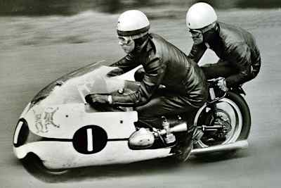 Die vierfachen Weltmeister Max Deubel/Emil Hörner 