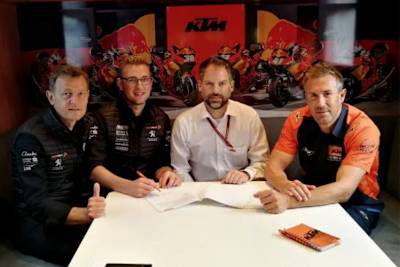 Der Vertrag mit KTM ist unterschrieben