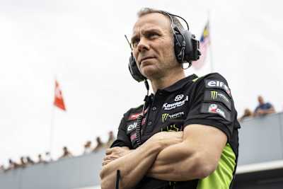 Kawasaki-Teammanager Guim Roda