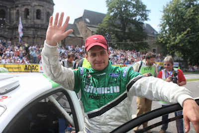 François Duval bei der Rallye Deutschland 2008