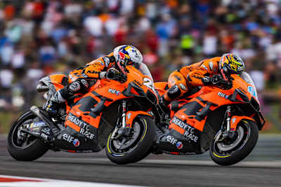 Das Tech3-Duo Raúl Fernandez und Remy Gardner