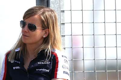 Susie Wolff steigt in den Williams ein
