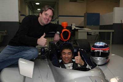 Jimmy Vasser mit Takuma Sato
