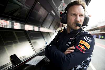 Red Bull Racing-Teamchef Christian Horner