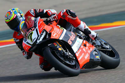 Chaz Davies (Ducati) feierte seinen ersten Saisonsieg