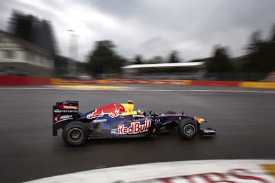 Vettel sparte am Freitag überwiegend Reifen