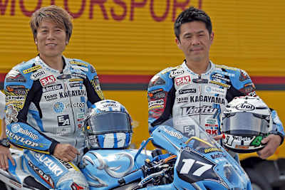 Yukio Kagayama und Noriyuki Haga (rechts)