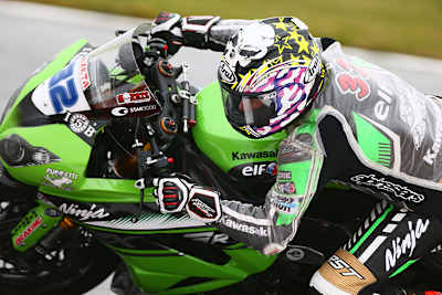 Sheridan Morais auf der Puccetti-Kawasaki