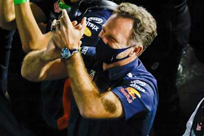 Red Bull Racing-Teamchef Christian Horner durfte nach dem Saisonfinale jubeln