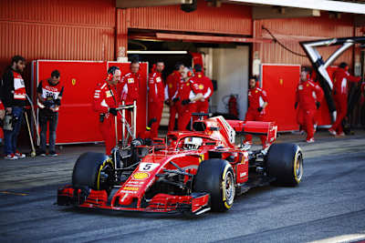 Sebastian Vettel war der Schnellste und der Fleissigste im Feld