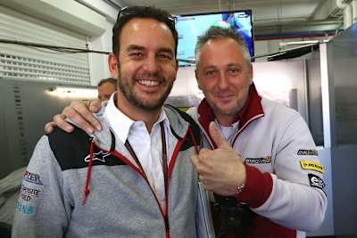 Kalex-Designer Alex Baumgärtel und Michael Bartholemy