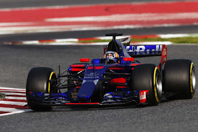 Carlos Sainz im neuen Toro Rosso