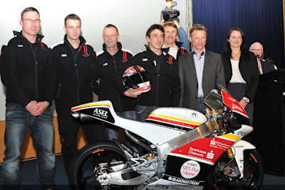 Das Racing Team Germany bei der Präsentation