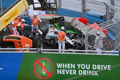 Als der Regen einsetzte, wurde es chaotisch