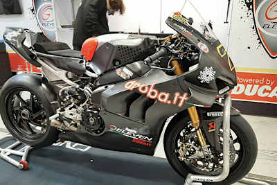 Das Wintertest-Design der Go-Eleven-Ducati