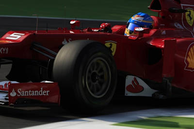 Alonsos Tempo stimmte, die Mechanik nicht