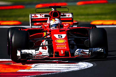 Sebastian Vettel wird von Startplatz 1 losfahren