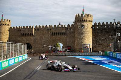 Die Haas-Fahrer Mick Schumacher und Nikita Mazepin